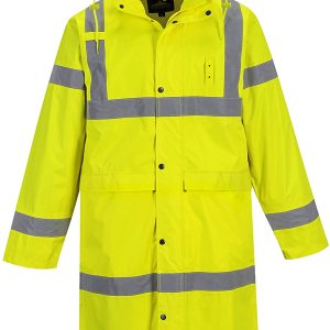 Knee-Length Raincoat